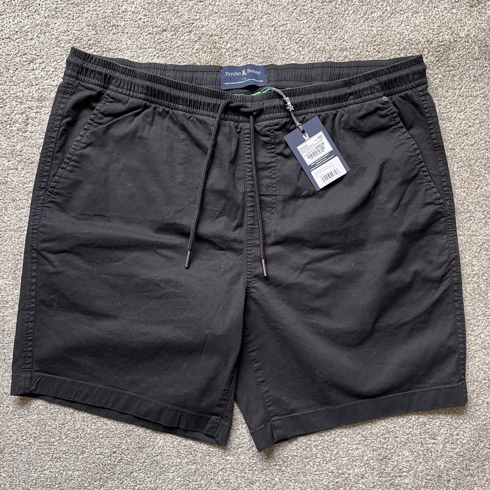 Brand New Mens Psycho Bunny 7” Casual Shorts Size Large NWT